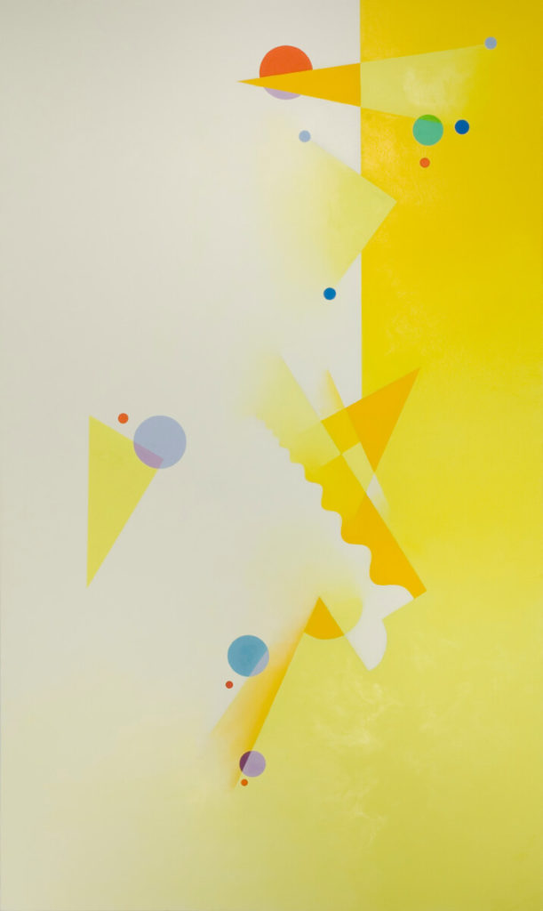 Cadmium Lemon Yellow - 60x36, oil on canvas